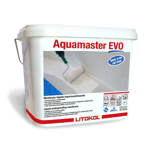 Synthetic liquid waterproofing - AQUAMASTER EVO - LITOKOL - protection ...