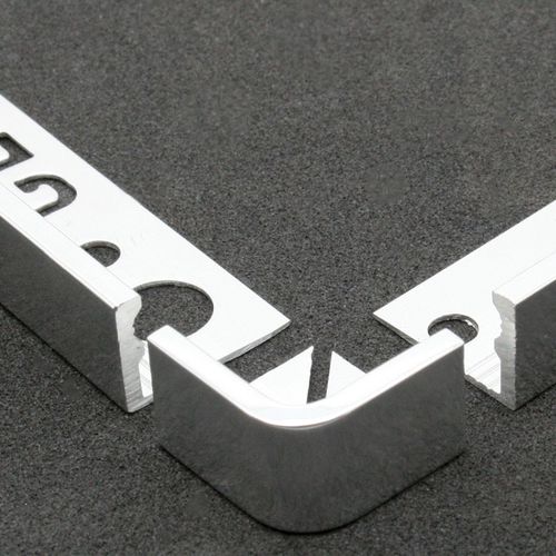 Aluminum edge trim - ESC    - LITOKOL - for tile / outside corner / corner