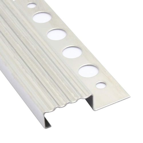 Stainless steel stair nosing - NSS  - LITOKOL - non-slip