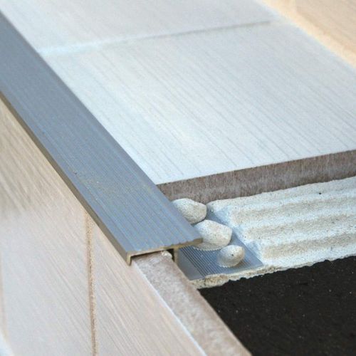 Aluminum stair nosing - NLT  - LITOKOL - non-slip
