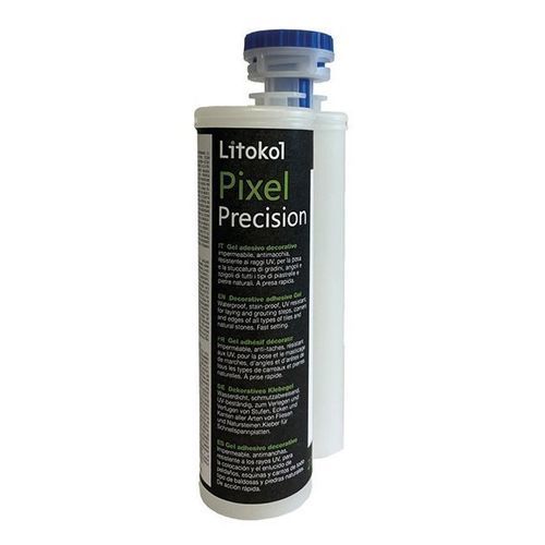 Stone glue - PIXEL&reg; PRECISION - LITOKOL - for marble / for tile / quick-set