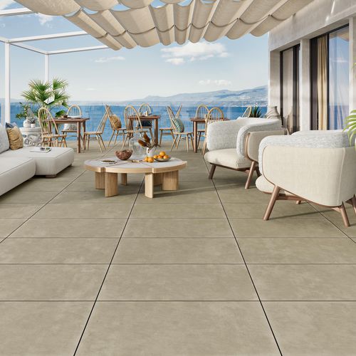 Outdoor tile - GROUND - LOVE CERAMIC TILES - porcelain stoneware / glazed ceramic / matte