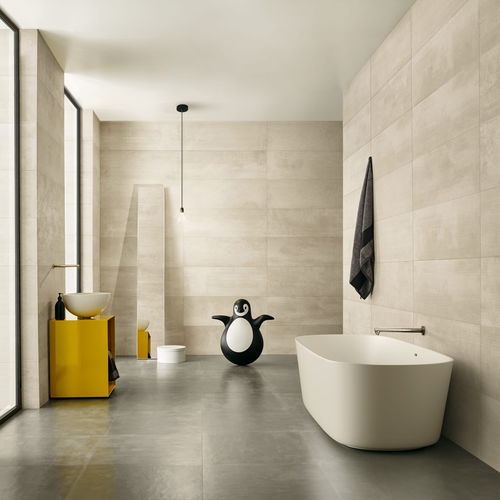 Porcelain stoneware tile - URBAN - LOVE CERAMIC TILES - slate / matte / structure