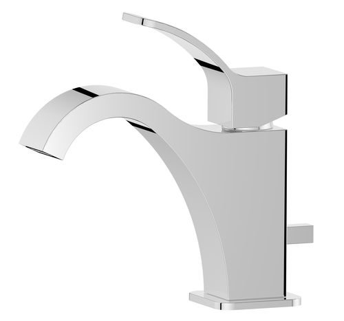 Washbasin mixer tap - TULIP: F 14800101 - MARCO MAMMOLITI - countertop / metal / bathroom