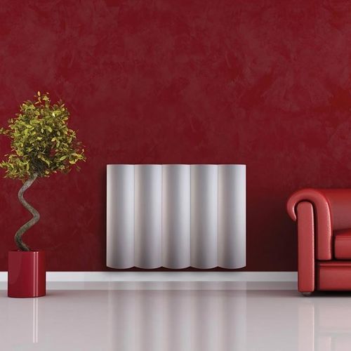 Hot water radiator - TONDA - MARGAROLI - 0...500 w / contemporary / metal