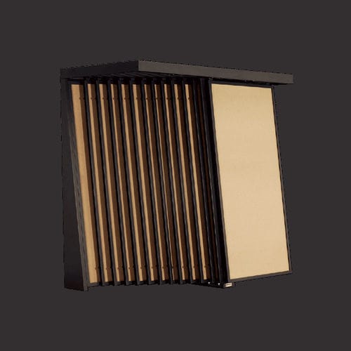 Wooden tile display rack - M14 - MAROCCHI - metal / one-sided / backlit
