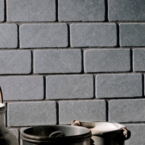 Marble wall cladding panel - TUMBLED SERIES - PETRA ANTIQUA - indoor / polished / aged