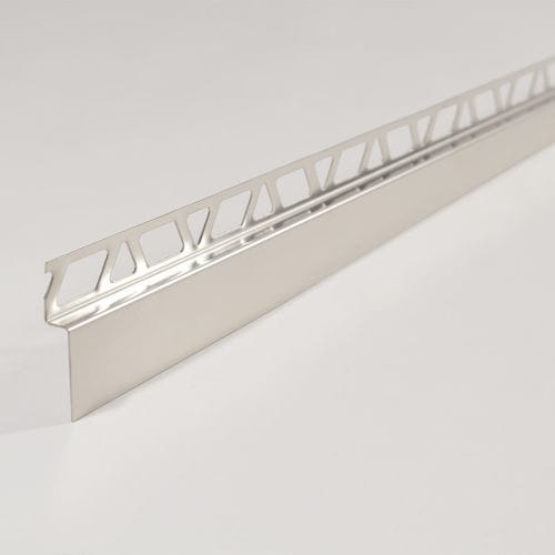 Stainless steel transition profile - SHOWERTEC STKR - PROFILITEC - for shower / for floor / for wall covering