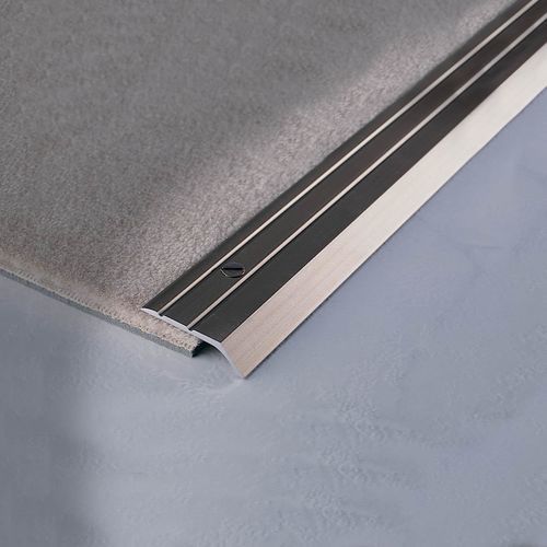 Anodized aluminum transition profile - LEVELTEC RP - PROFILITEC - brass / stainless steel / for tile