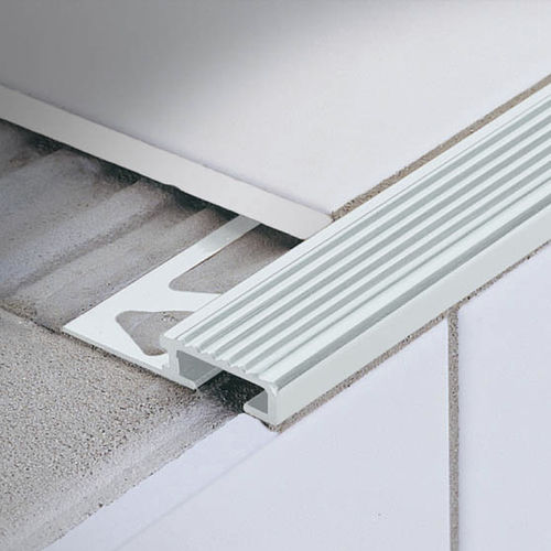 Steel stair nosing - STAIRTEC FO - PROFILITEC - non-slip