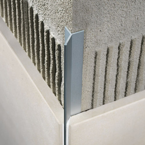 Aluminum edge trim - FILOJOLLY RJF - PROFILITEC - for tile / outside corner