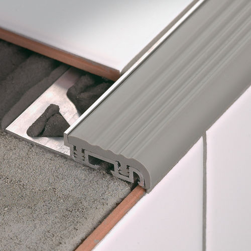 Aluminum stair nosing - STAIRTEC FSF - PROFILITEC