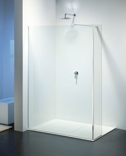Walk-in shower cubicle - MR-4 - PROVEX - glass / with hinged door / rectangular