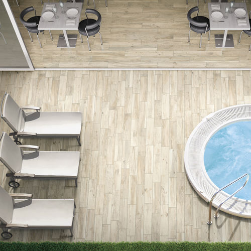 Porcelain stoneware tile - SOFT - Ceramica Rondine - polished / aged / indoor