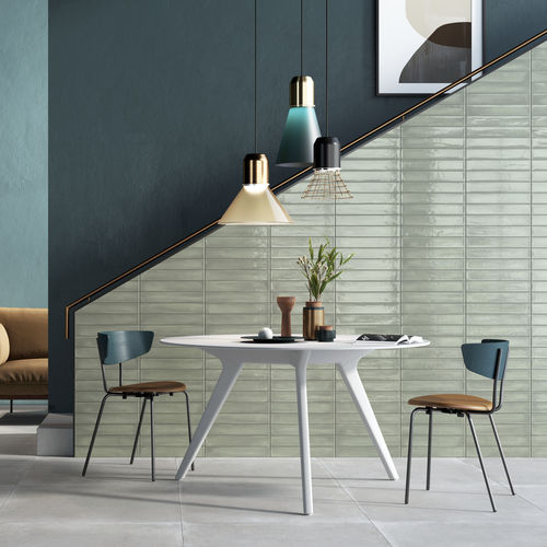 Porcelain stoneware tile - SALVIA - Ceramica Rondine - polished / high-gloss / structure
