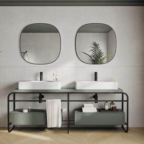 Porcelain stoneware tile - LUDO NOVA  - Ceramica Rondine - matte / indoor / bathroom