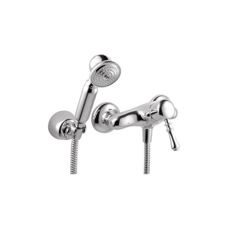 Shower mixer tap - DALÌ: 40244 - RUBINETTERIA PORTA & BINI - wall-mounted / chromed metal / nickel