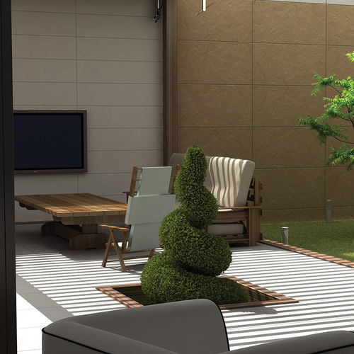 Porcelain stoneware tile - RIVERSTONE - SERANIT - matte / indoor / outdoor