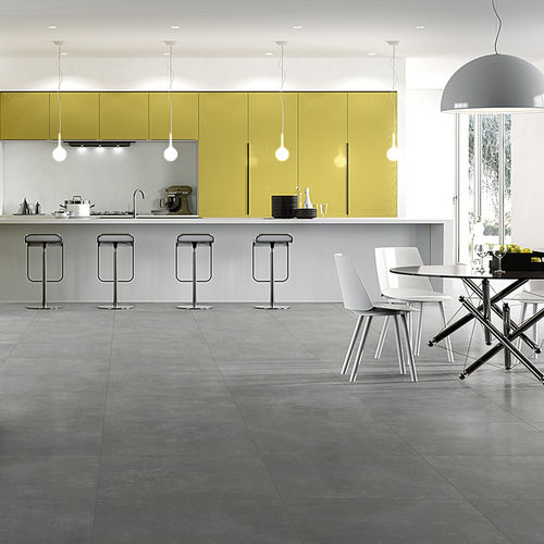 Porcelain stoneware tile - SPACE - SICHENIA GRUPPO CERAMICHE - outdoor / kitchen / floor
