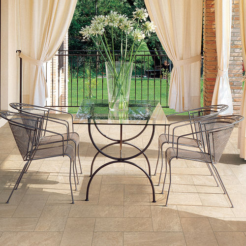 Porcelain stoneware tile - PAVE' OUTDOOR - SICHENIA GRUPPO CERAMICHE - outdoor / floor / 22.5x45 cm