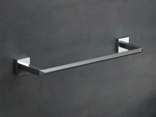 1-bar towel rack - DV 45 - STILHAUS - wall-mounted / brass / white