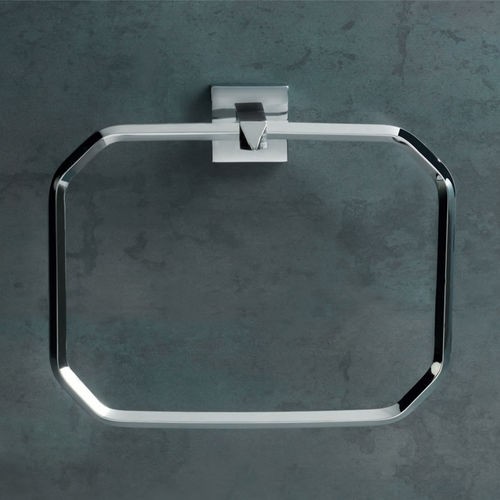 Towel ring - DV 07 - STILHAUS - wall-mounted / brass / white