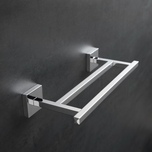 2-bar towel rack - U 06.2 - STILHAUS - wall-mounted / brass