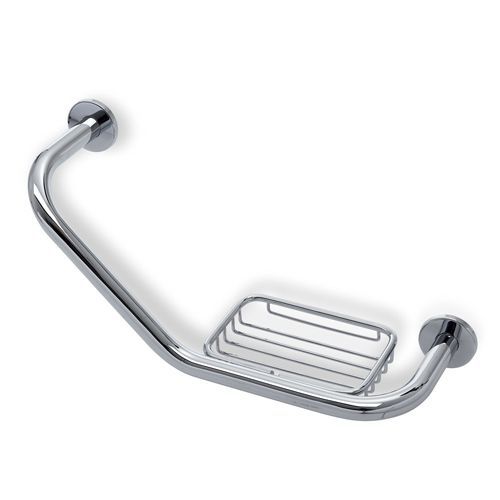 Brass grab bar - 884 - STILHAUS - curved / wall-mounted / commercial