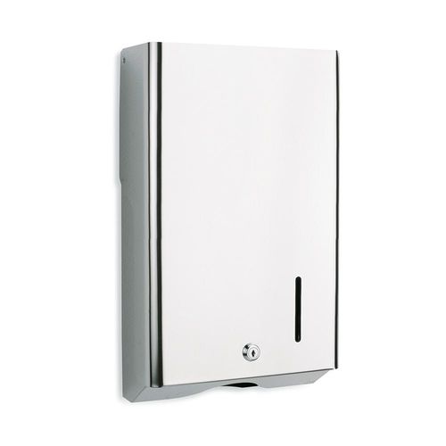 Wall-mounted paper towel dispenser - 493 - STILHAUS - stainless steel / commercial / home