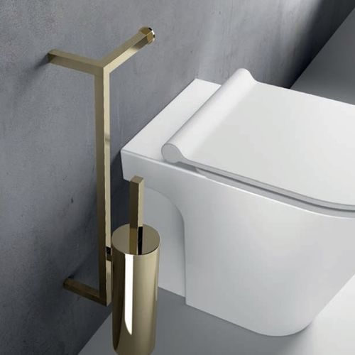 Metal toilet brush holder - RLSOL3 - STILHAUS - wall-mounted / handicapped