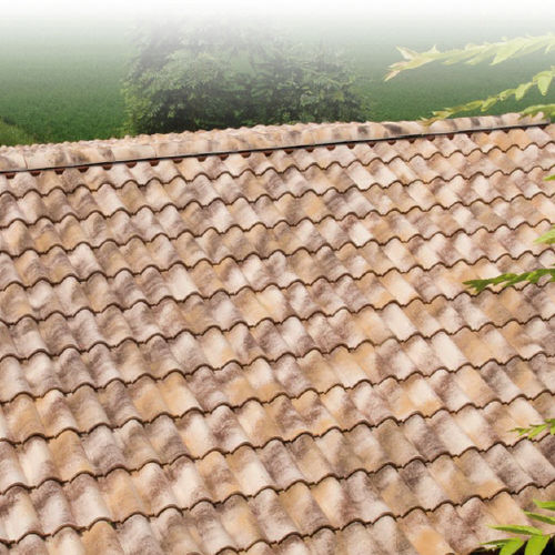 Portuguese roof tile - 153P93 - Tognana industrie e fornaci - clay / aged