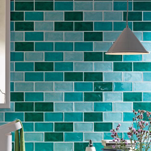 Porcelain stoneware tile - KRAKLÉ - TONALITE - high-gloss / indoor / wall