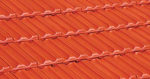 Marseilles roof tile - RED "ENGOBE" - VE-VA - clay