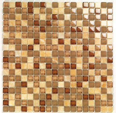 Glass mosaic tile - PURE &amp; NATURAL : 07200004 - VITREX - indoor / wall / floor