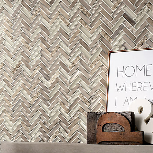 Mosaic look tile - SUPERFICI : 09000003 - VITREX - glass / indoor / wall