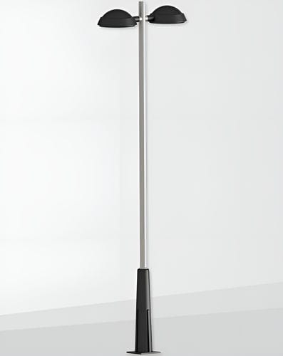 Lighting pole - BASE DE FUNDICIÓN con BRAZO CORTO - Refs.753-756 - MAYJA,S.L. - galvanised steel / cast iron