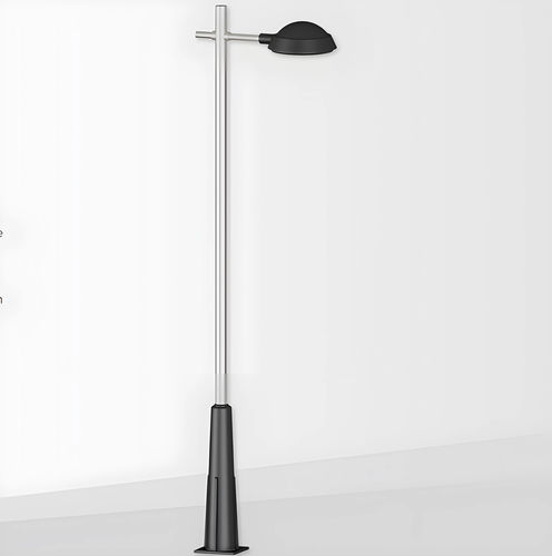 Lighting pole - BASE DE FUNDICIÓN con BRAZO LARGO - Refs.757-760 - MAYJA,S.L. - galvanised steel / cast iron