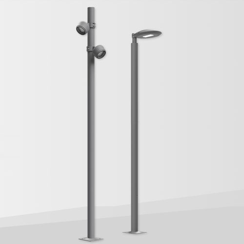 Lighting pole - CILÍNDRICA Ø120 - Ref.890-892 - MAYJA,S.L. - steel