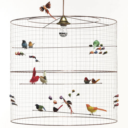 Pendant lamp - GRANDE VOLIÈRE - MATHIEU CHALLIÈRES PARIS