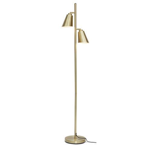 Floor-standing lamp - BREMEN/F2/GO - it's about RoMi - iron / contemporary / corded