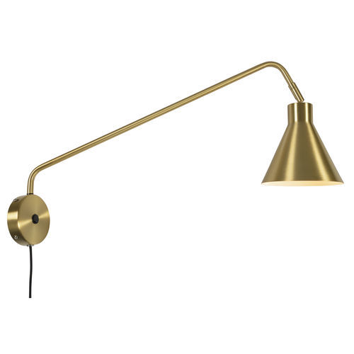 Contemporary wall light - LYON/W/GO  - it's about RoMi - indoor / iron / conical