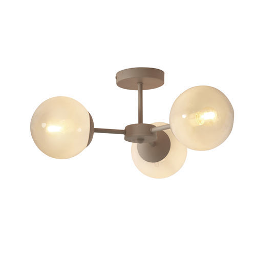 Contemporary ceiling light - ASPEN/C3/W  - it's about RoMi - spherical / glass / LED