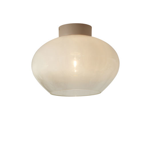 Contemporary ceiling light - BOLOGNA/C/W  - it's about RoMi - oval / glass / LED
