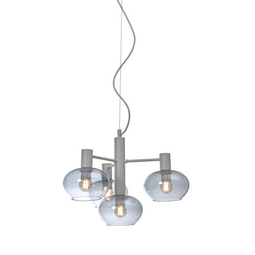 Pendant lamp - BOLOGNA/H4/LG  - it's about RoMi - glass / contemporary / corded