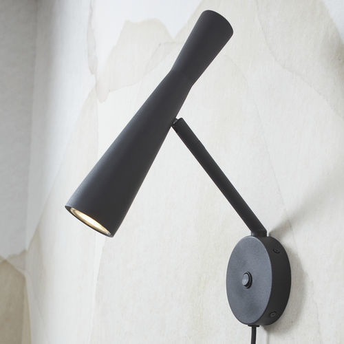 Contemporary wall light - BORDEAUX/W/B  - it's about RoMi - indoor / iron / round