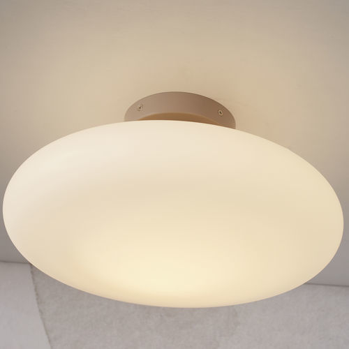 Contemporary ceiling light - SAPPORO/C28/W  - it's about RoMi - round / glass / LED