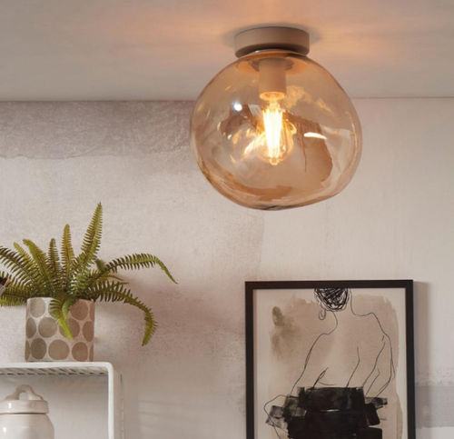 Contemporary ceiling light - HELSINKI/C/A  - it's about RoMi - iron / LED / home
