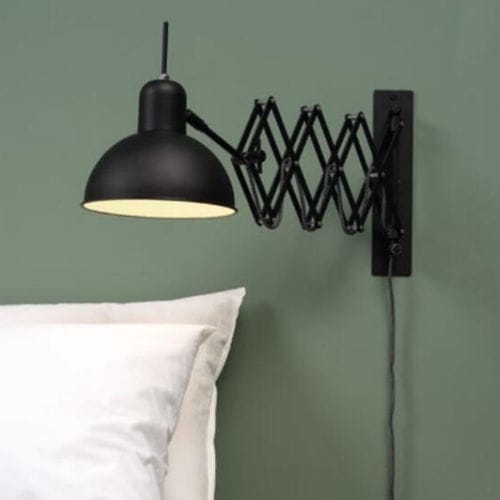 Contemporary wall light - ABERDEEN/W/B  - it's about RoMi - indoor / iron / conical