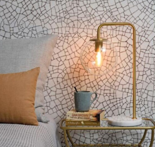 Table lamp - WARSAW/T/GO  - it's about RoMi - iron / contemporary / corded