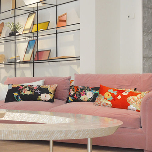 Sofa cushion - OBI - NADA DEBS - rectangular / floral / home